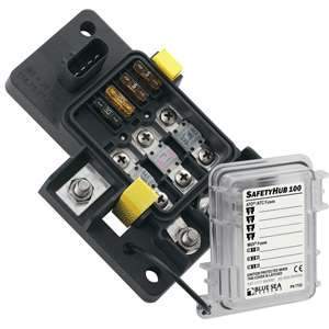 Blue Sea System Qualifies for Free Shipping Blue Sea Fuse Block SafetyHub 100 #7725