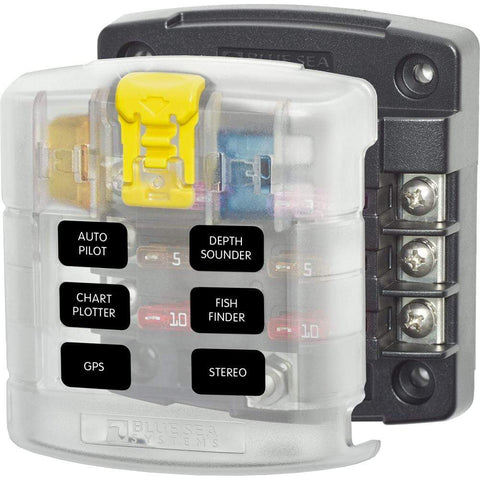 Blue Sea System Qualifies for Free Shipping Blue Sea Fuse Block Screw Terminal Blade #5028