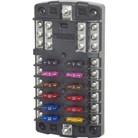 Blue Sea System Qualifies for Free Shipping Blue Sea Fuse Block Screw Terminal Blade #5031