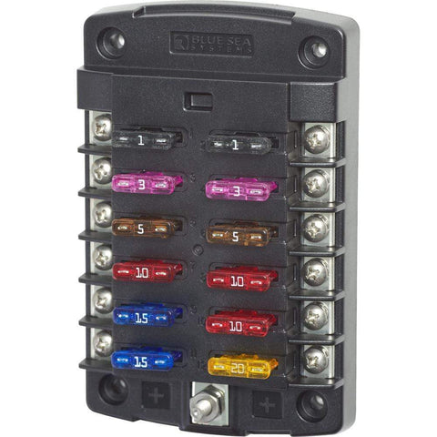 Blue Sea System Qualifies for Free Shipping Blue Sea Fuse Block Screw Terminal Blade #5034