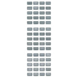 Blue Sea System Qualifies for Free Shipping Blue Sea Grey Small Format Label Kit 60 Labels #8217