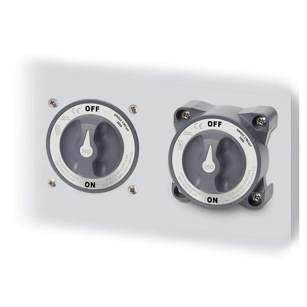Blue Sea System Qualifies for Free Shipping Blue Sea HD-Series Battery Switch Single Circuit ON/OFF #3000