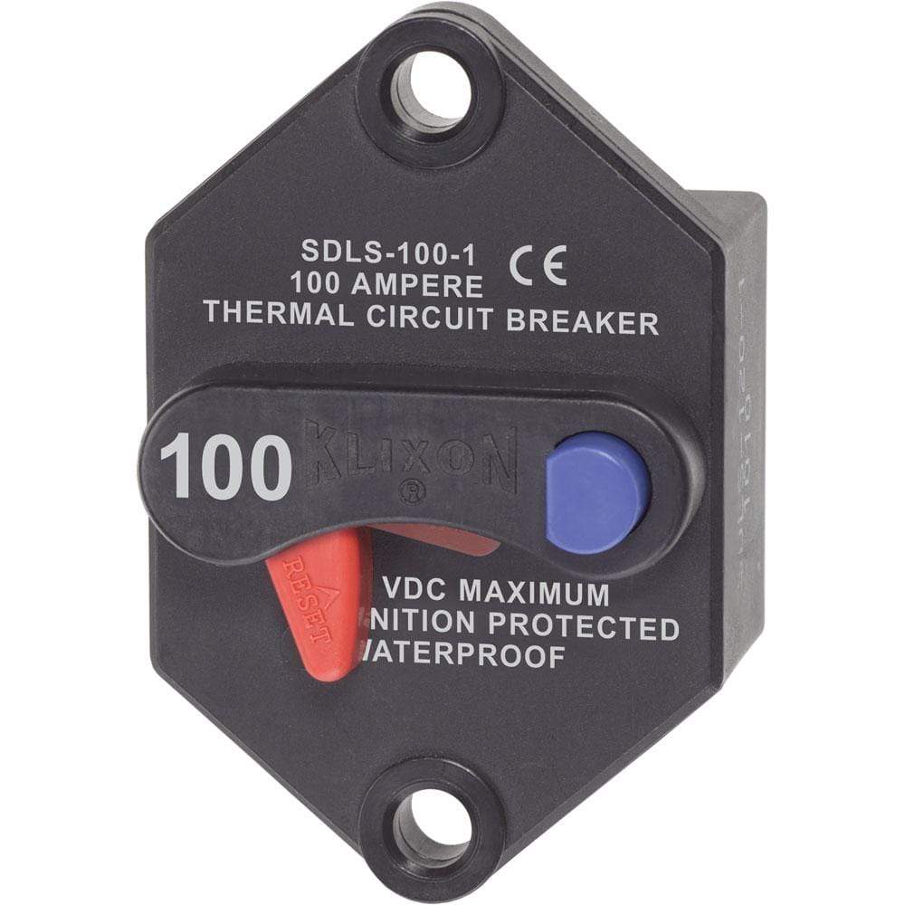 Blue Sea System Qualifies for Free Shipping Blue Sea Klixon Circuit Breaker Panel Mount 100a #7077