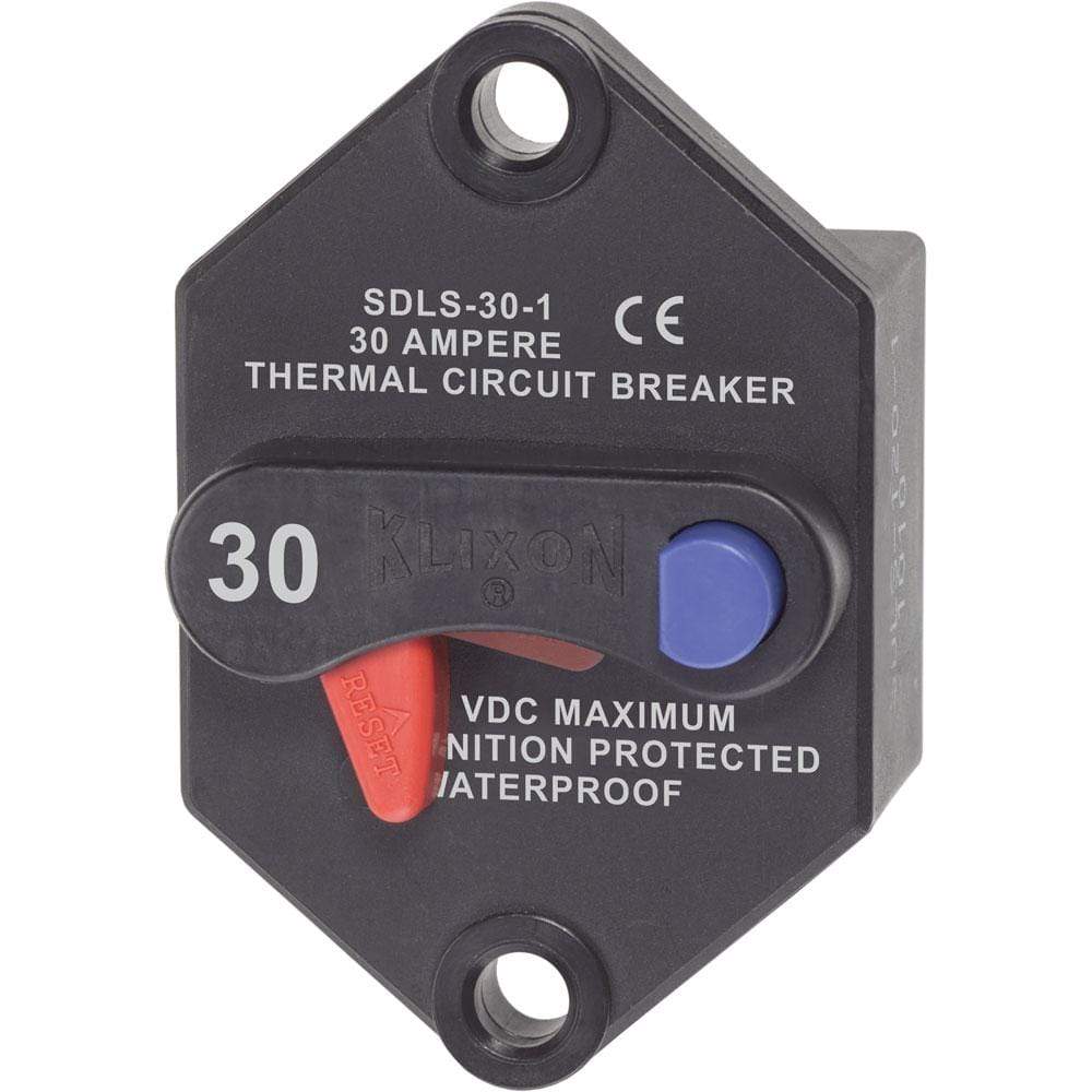 Blue Sea System Qualifies for Free Shipping Blue Sea Klixon Circuit Breaker Panel Mount 30a #7071