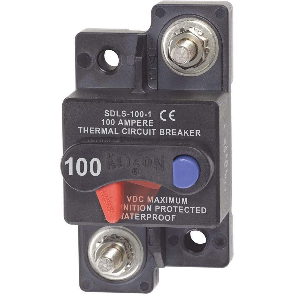 Blue Sea System Qualifies for Free Shipping Blue Sea Klixon Circuit Breaker Surface-Mount 100a #7177