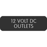 Blue Sea System Qualifies for Free Shipping Blue Sea Large Format 12v Outlets Label #8063-0004