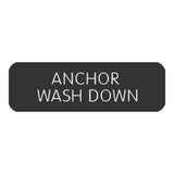 Blue Sea System Qualifies for Free Shipping Blue Sea Large Format Anchor Wash Down Label #8063-0038