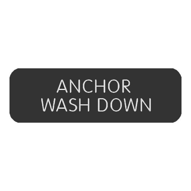Blue Sea System Qualifies for Free Shipping Blue Sea Large Format Anchor Wash Down Label #8063-0038