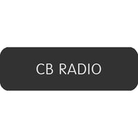 Blue Sea System Qualifies for Free Shipping Blue Sea Large Format CB Radio Label #8063-0090