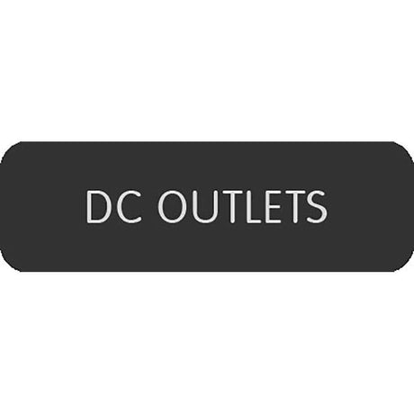 Blue Sea System Qualifies for Free Shipping Blue Sea Large Format DC Outlets Label #8063-0120