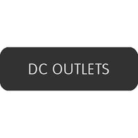 Blue Sea System Qualifies for Free Shipping Blue Sea Large Format DC Outlets Label #8063-0120