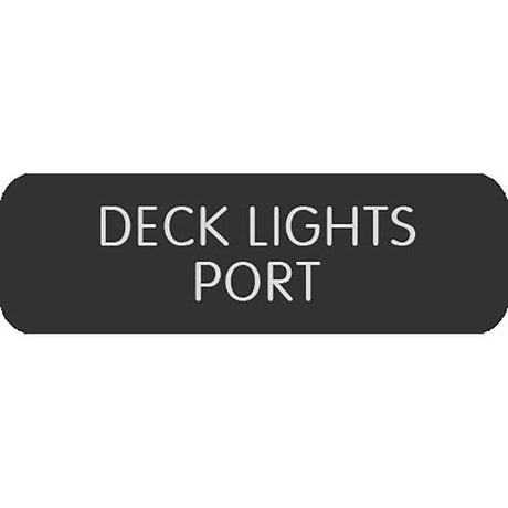 Blue Sea System Qualifies for Free Shipping Blue Sea Large Format Deck Lights Port Label #8063-0127