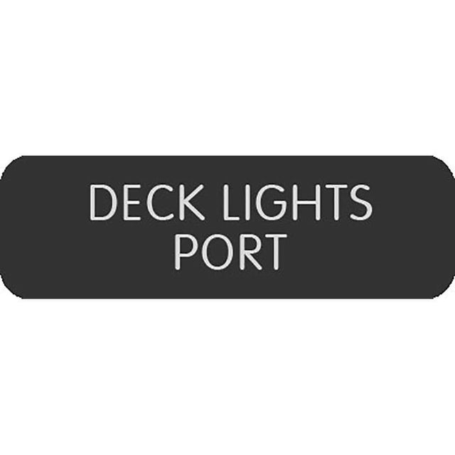Blue Sea System Qualifies for Free Shipping Blue Sea Large Format Deck Lights Port Label #8063-0127