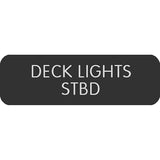 Blue Sea System Qualifies for Free Shipping Blue Sea Large Format Deck Lights Starboard Label #8063-0128