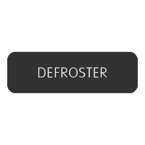 Blue Sea System Qualifies for Free Shipping Blue Sea Large Format Defroster Label #8063-0129