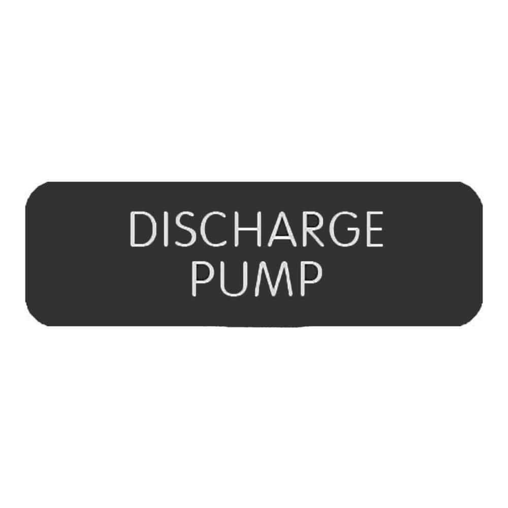 Blue Sea System Qualifies for Free Shipping Blue Sea Large Format Discharge Pump Label #8063-0137