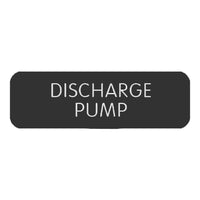 Blue Sea System Qualifies for Free Shipping Blue Sea Large Format Discharge Pump Label #8063-0137