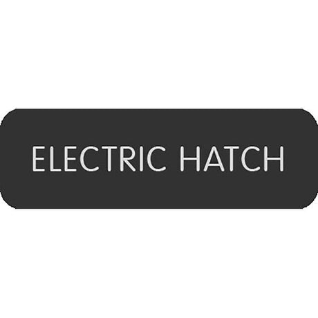 Blue Sea System Qualifies for Free Shipping Blue Sea Large Format Electric Hatch Label #8063-0147