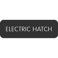 Blue Sea System Qualifies for Free Shipping Blue Sea Large Format Electric Hatch Label #8063-0147