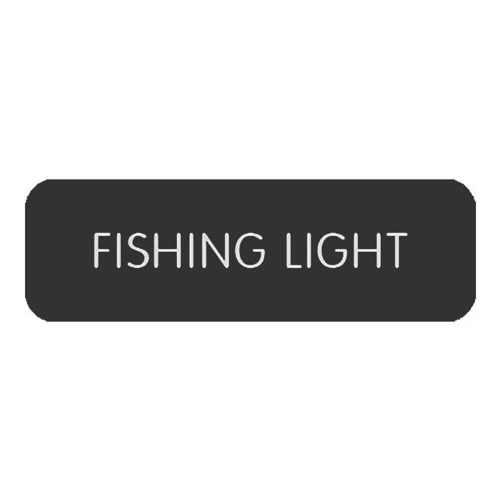 Blue Sea System Qualifies for Free Shipping Blue Sea Large Format Fishing Light Label #8063-0189