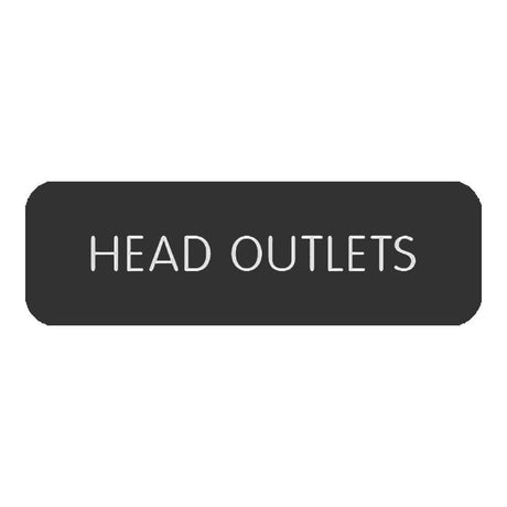 Blue Sea System Qualifies for Free Shipping Blue Sea Large Format Head Outlets Label #8063-0255