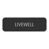 Blue Sea System Qualifies for Free Shipping Blue Sea Large Format Livewell Label #8063-0300