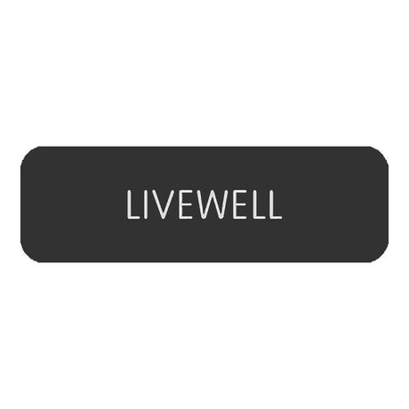 Blue Sea System Qualifies for Free Shipping Blue Sea Large Format Livewell Label #8063-0300