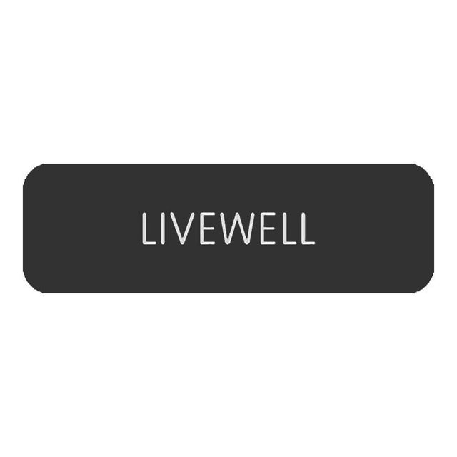 Blue Sea System Qualifies for Free Shipping Blue Sea Large Format Livewell Label #8063-0300