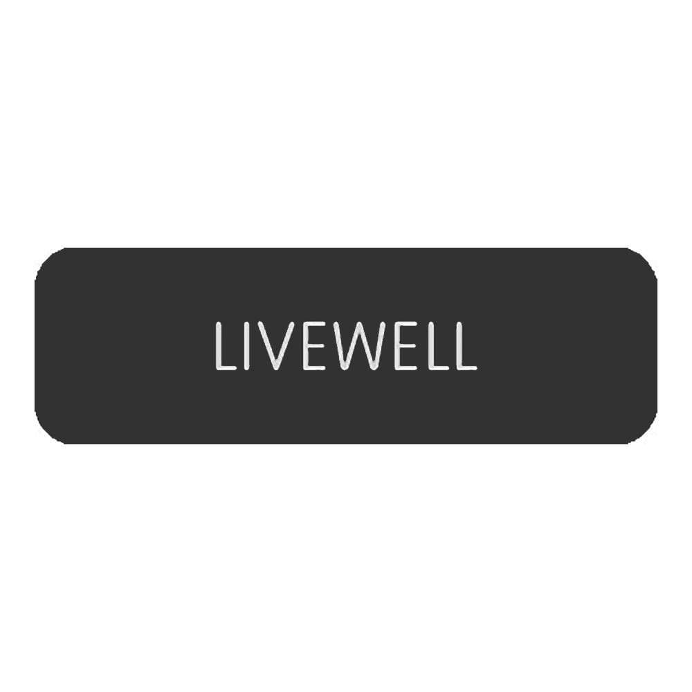 Blue Sea System Qualifies for Free Shipping Blue Sea Large Format Livewell Label #8063-0300