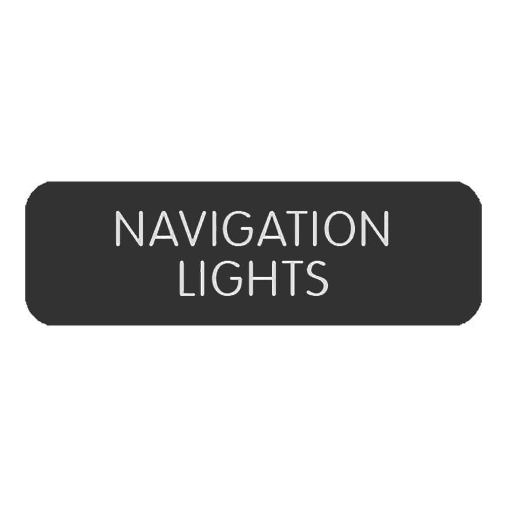 Blue Sea System Qualifies for Free Shipping Blue Sea Large Format Navigation Lights Label #8063-0327