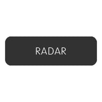Blue Sea System Qualifies for Free Shipping Blue Sea Large Format Radar Label #8063-0349