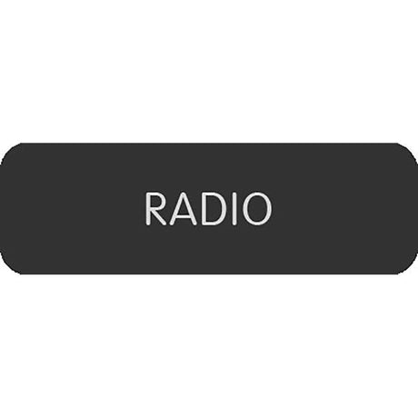 Blue Sea System Qualifies for Free Shipping Blue Sea Large Format Radio Label #8063-0351