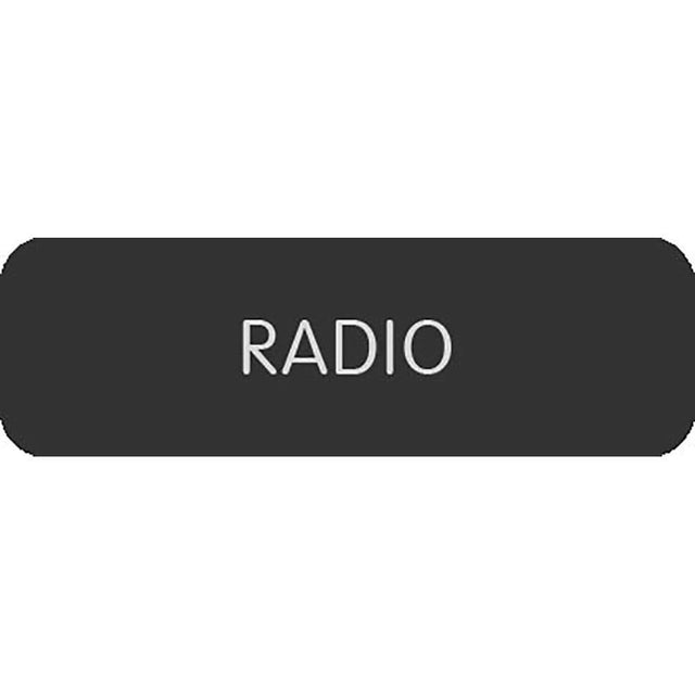 Blue Sea System Qualifies for Free Shipping Blue Sea Large Format Radio Label #8063-0351