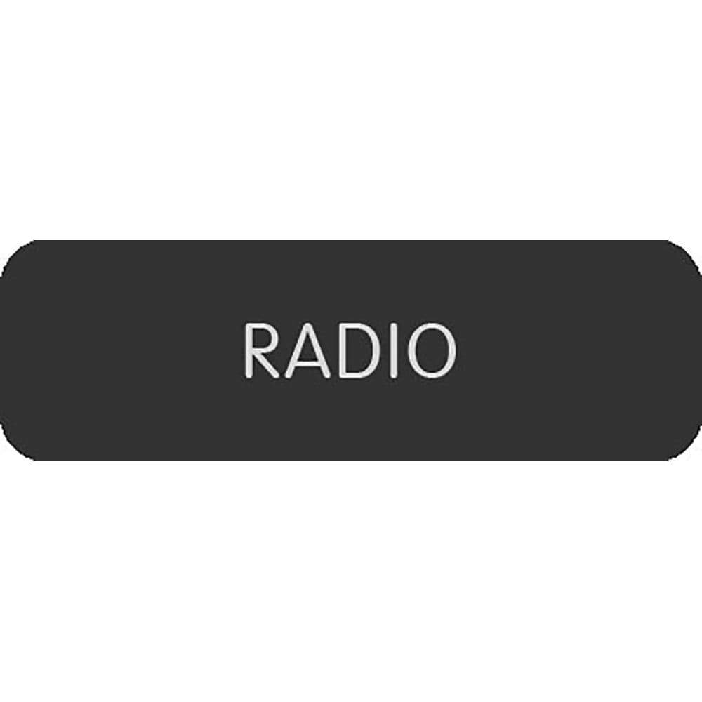 Blue Sea System Qualifies for Free Shipping Blue Sea Large Format Radio Label #8063-0351
