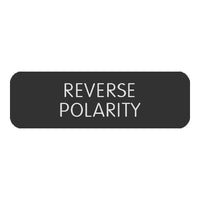 Blue Sea System Qualifies for Free Shipping Blue Sea Large Format Reverse Polarity Label #8063-0360
