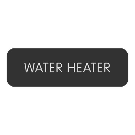 Blue Sea System Qualifies for Free Shipping Blue Sea Large Format Water Heater Label #8063-0438