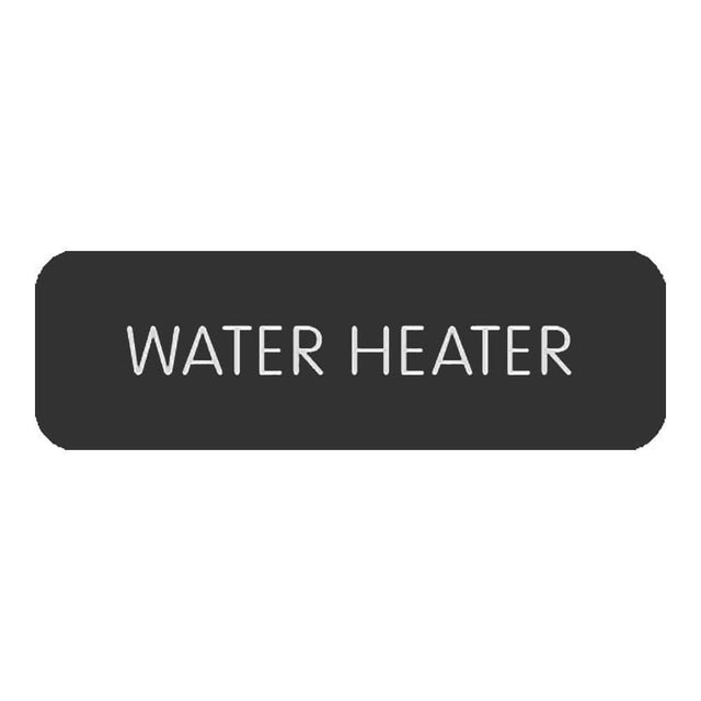 Blue Sea System Qualifies for Free Shipping Blue Sea Large Format Water Heater Label #8063-0438
