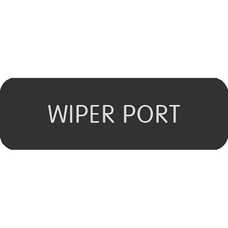 Blue Sea System Qualifies for Free Shipping Blue Sea Large Format Wiper Port Label #8063-0450