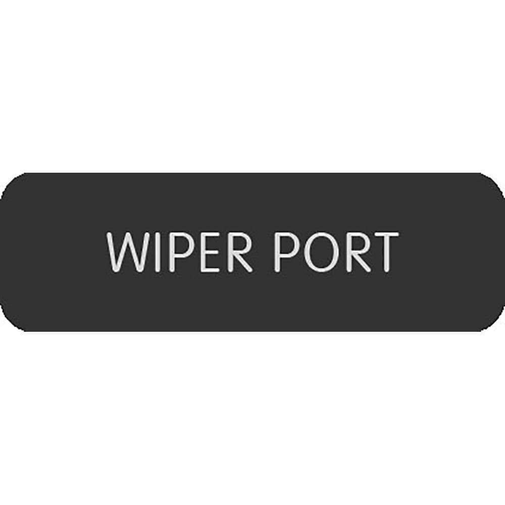 Blue Sea System Qualifies for Free Shipping Blue Sea Large Format Wiper Port Label #8063-0450