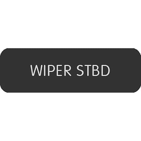 Blue Sea System Qualifies for Free Shipping Blue Sea Large Format Wiper Starboard Label #8063-0451
