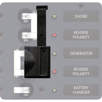 Blue Sea System Qualifies for Free Shipping Blue Sea Lockout Slide 2-Position 2-Pole #4125