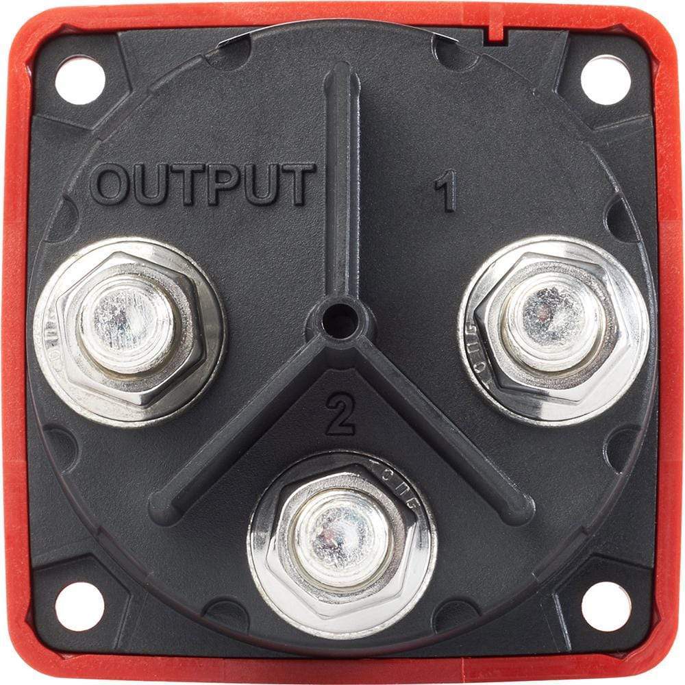 Blue Sea System Qualifies for Free Shipping Blue Sea M-Series Battery Switch 3-Position Red #6008