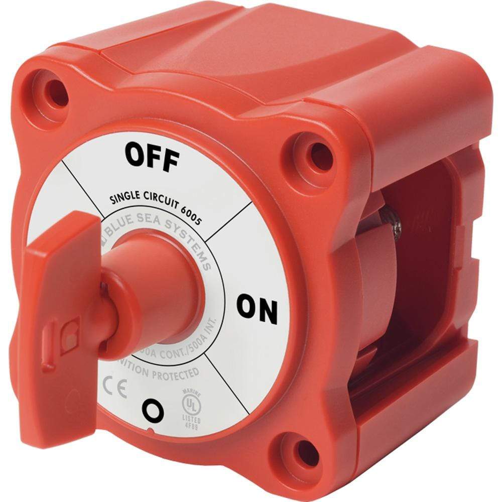 Blue Sea System Qualifies for Free Shipping Blue Sea M-Series Mini Battery Switch Single-Circuit ON/OFF #6005