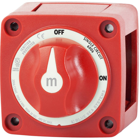 Blue Sea System Qualifies for Free Shipping Blue Sea M-Series Mini Battery Switch Single-Circuit ON/OFF #6006