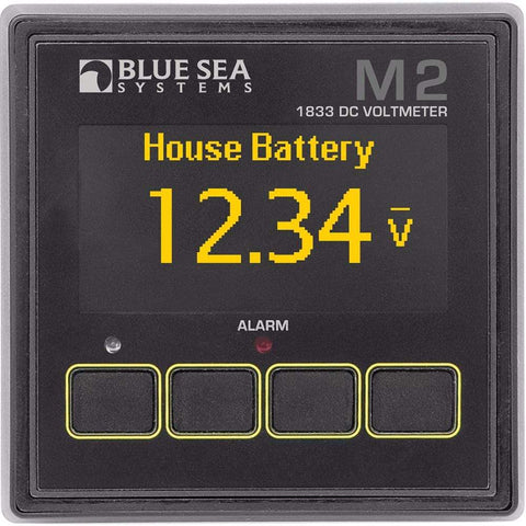 Blue Sea M2 DC Voltage Meter #1833