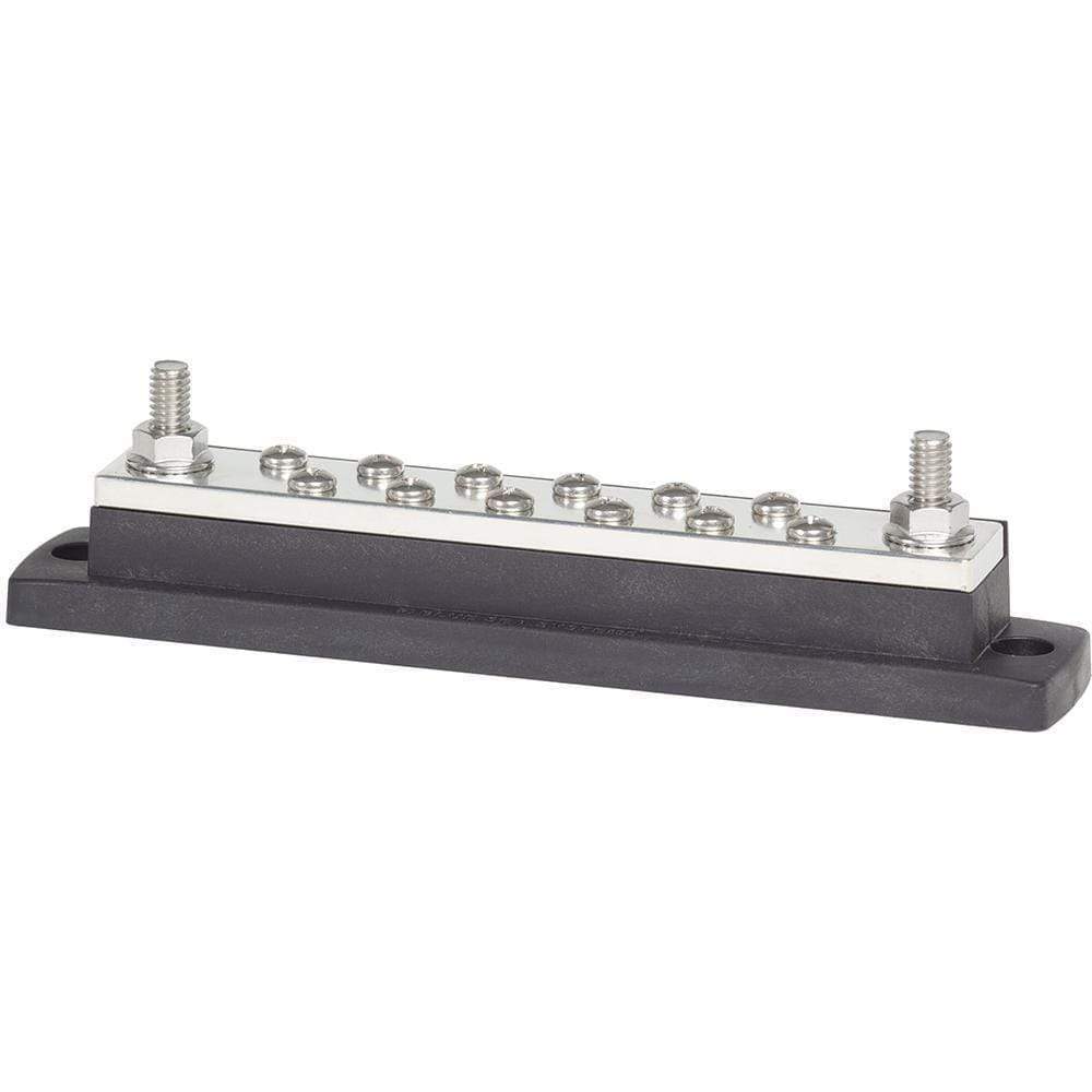 Blue Sea MaxiBus 250a Common BusBars 12 x #10 Terminal Screws #2105