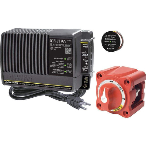 Blue Sea System Qualifies for Free Shipping Blue Sea Mini Add-a-Battery Plus Kit 10a #7655