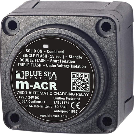 Blue Sea System Qualifies for Free Shipping Blue Sea Mini Auto Charging Relay 7601
