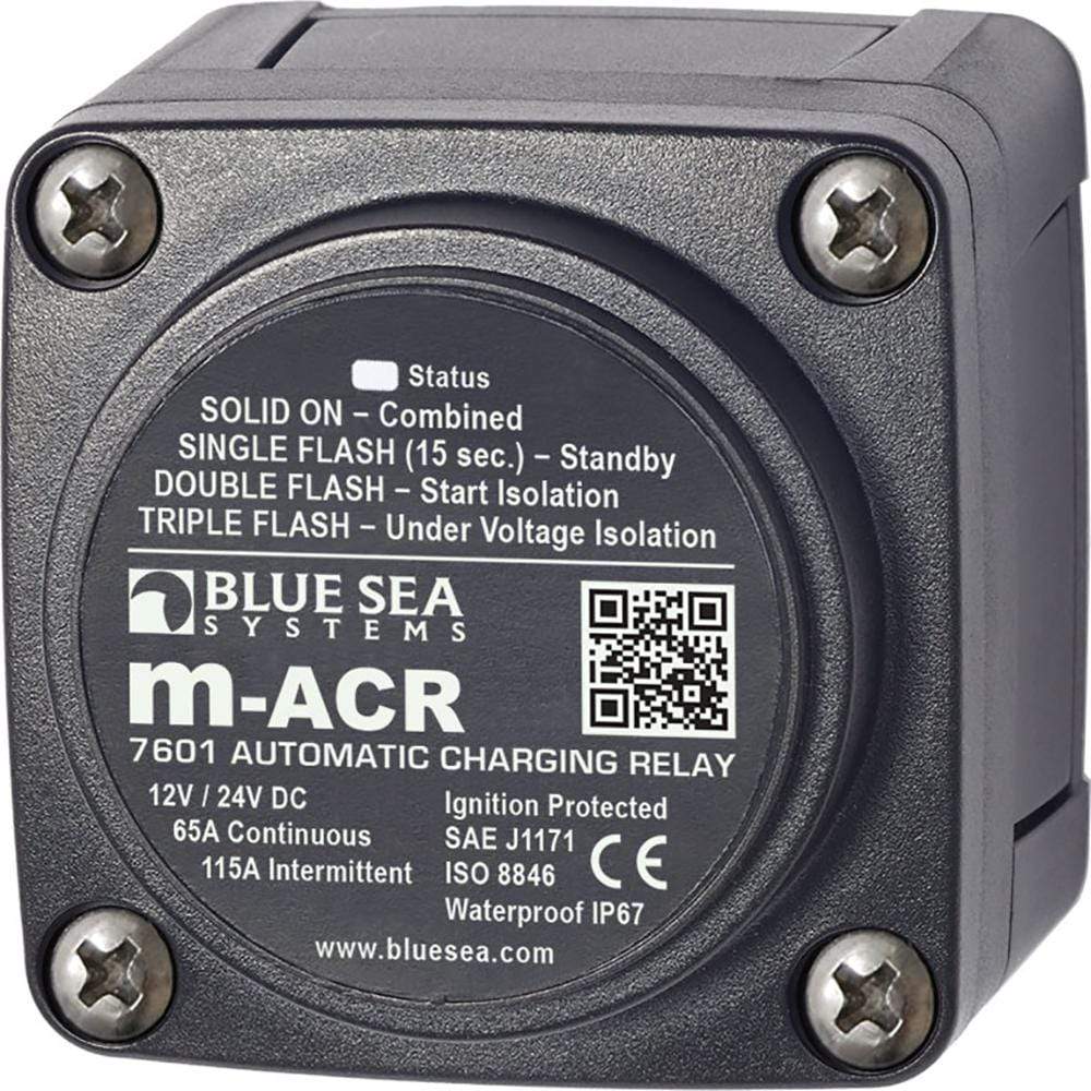 Blue Sea System Qualifies for Free Shipping Blue Sea Mini Auto Charging Relay 7601