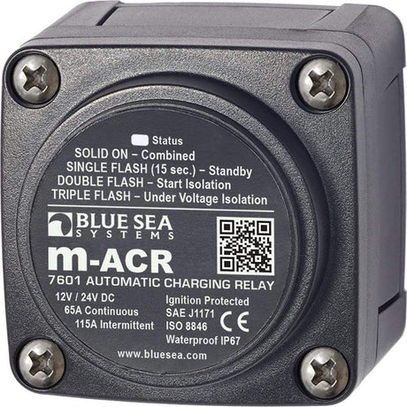 Blue Sea System Qualifies for Free Shipping Blue Sea Mini Auto Charging Relay 7601